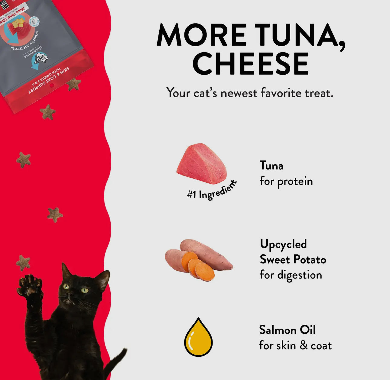 More Lobster, Cheese Cat Treats