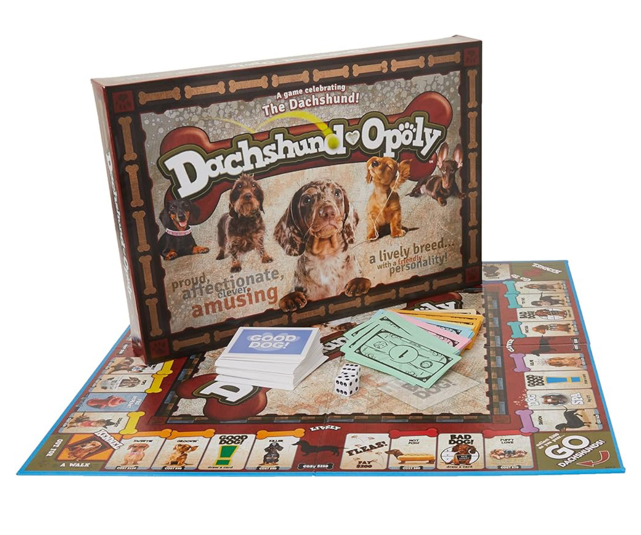 Dachshund-Opoly Board Game