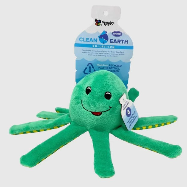 Clean Earth Octopus Toy