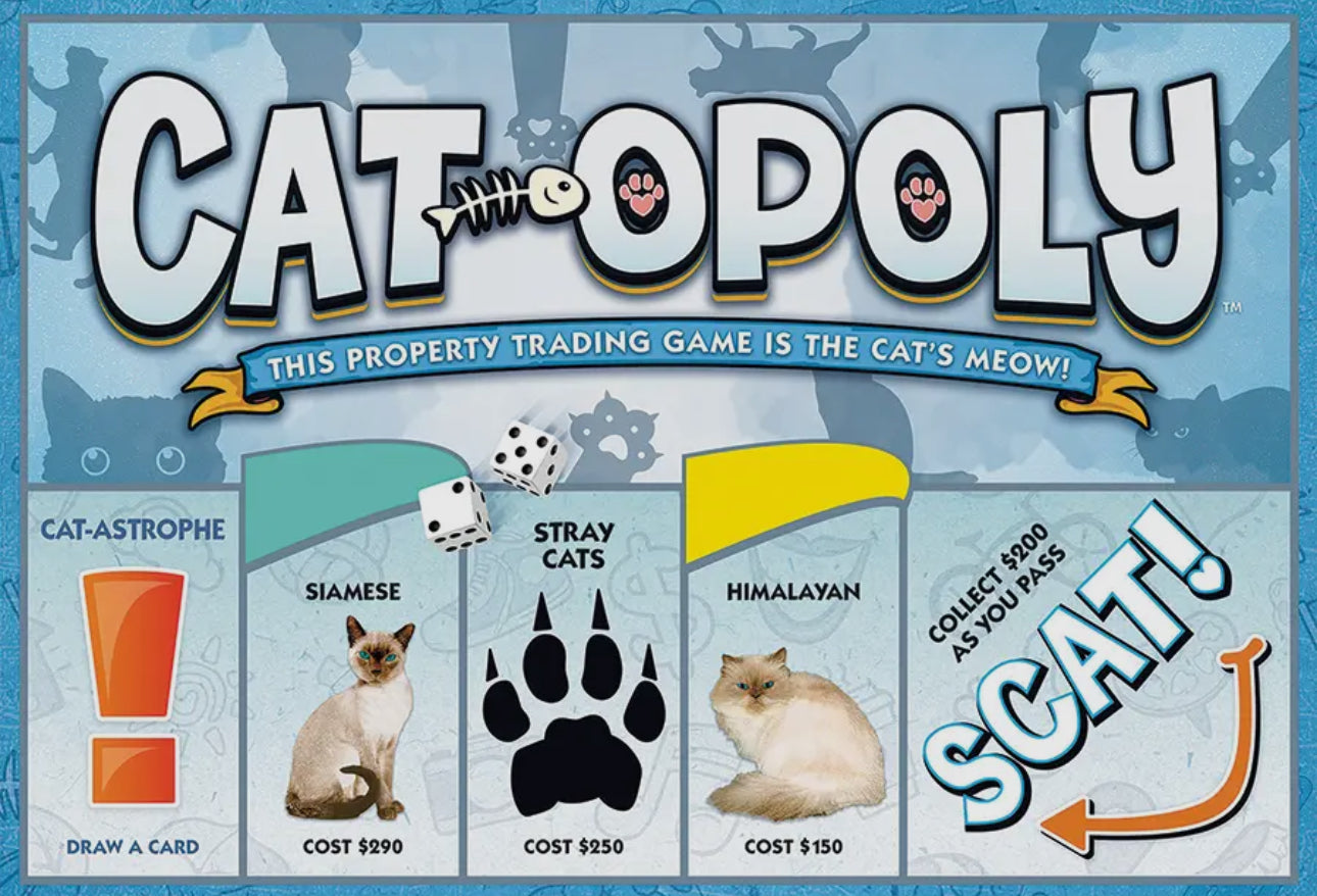 Cat-Opoly Board Game