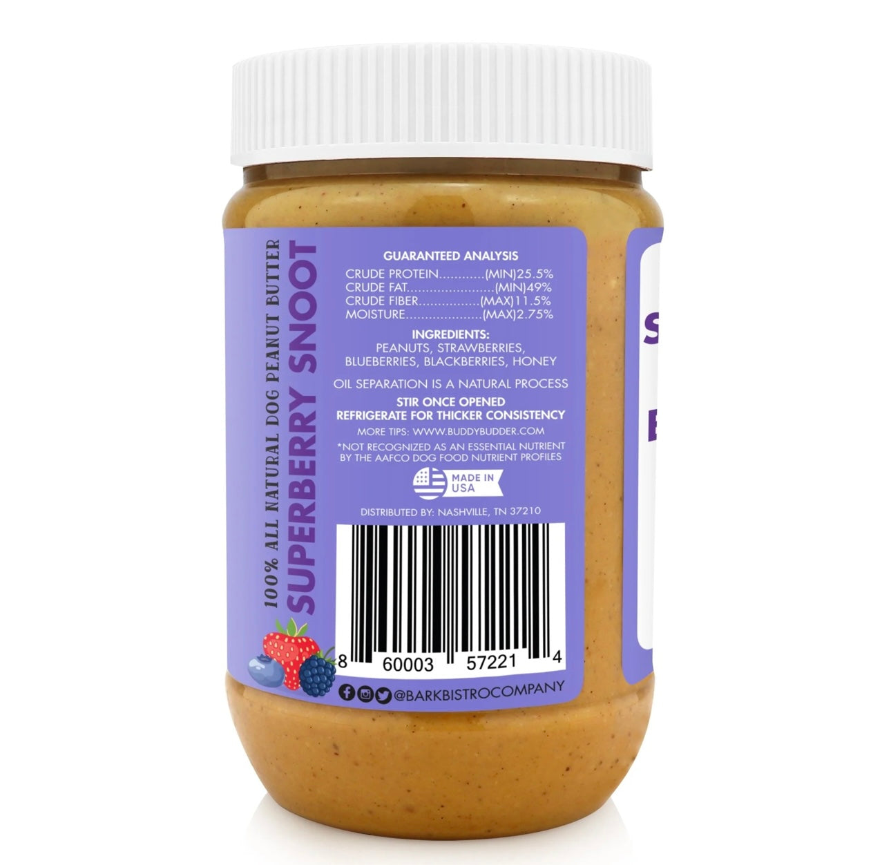 Buddy Budder Peanut Butter for Dogs