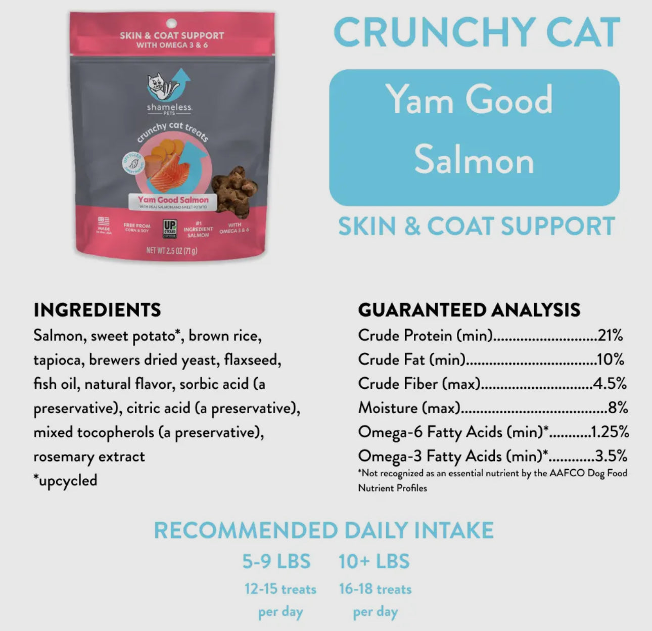 Yam Good Salmon Cat Treats