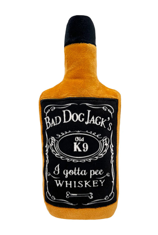 Bad Dog Jacks Whiskey Toy