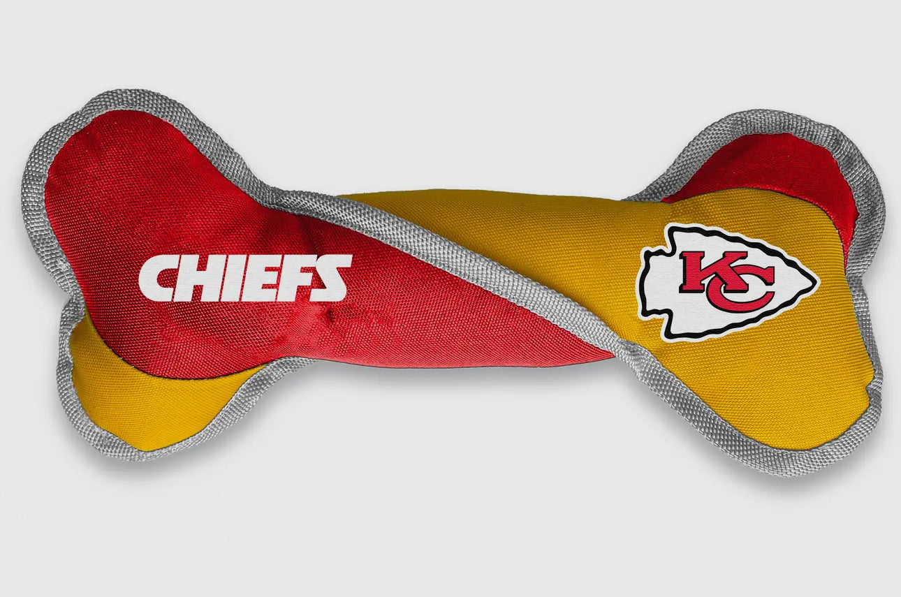 KC Chiefs Pet Tug Bone