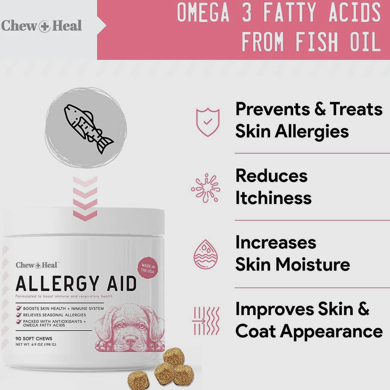 Allergy Chews with Antioxidants