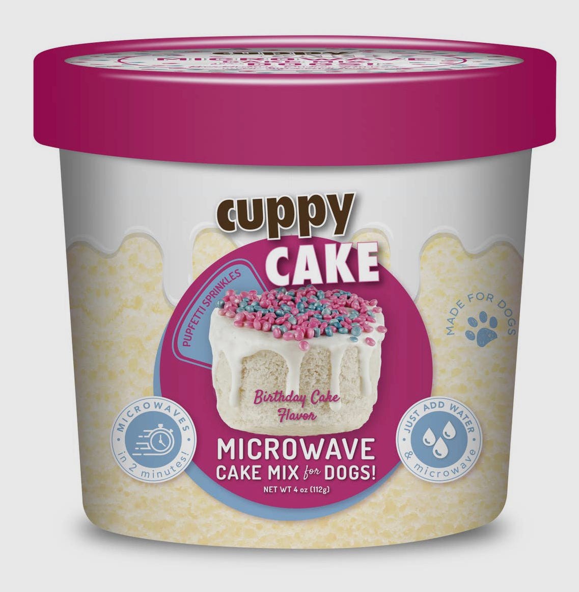 Cake in a Cup- Birthday Cake Flavor
