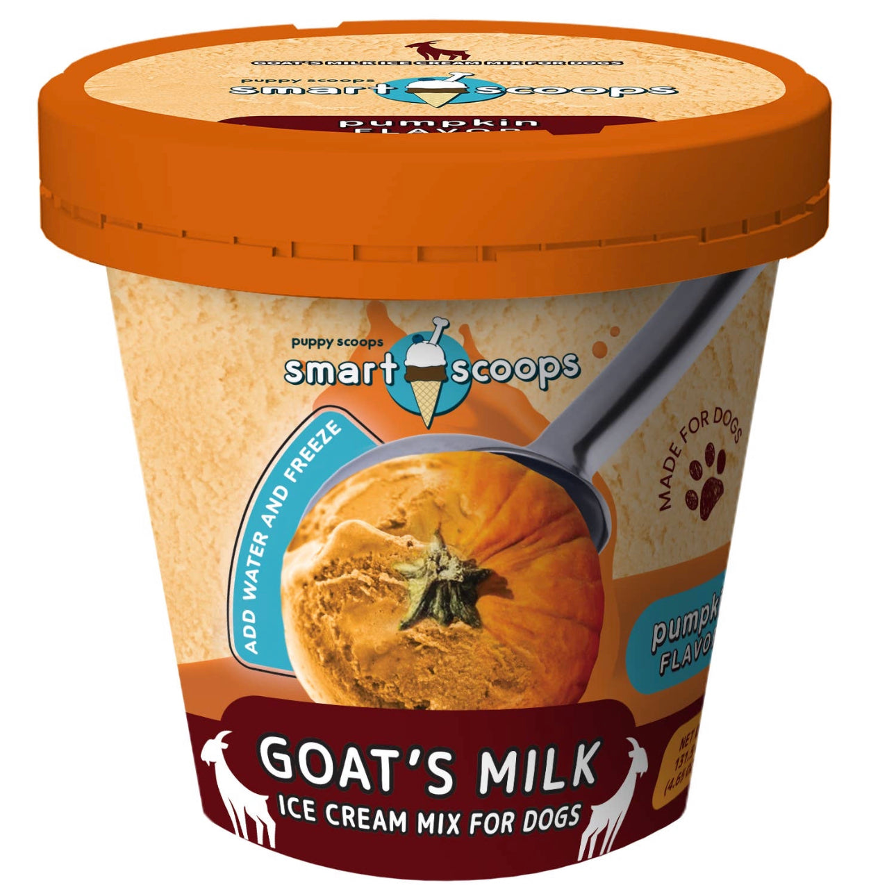 Goat's Milk Ice Cream Mix - Pumpkin