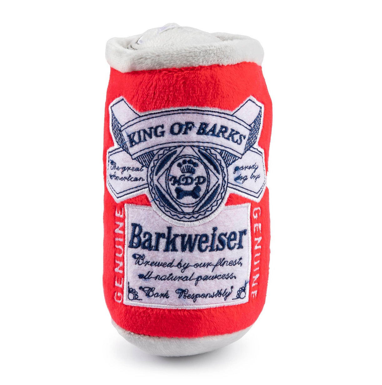 Barkweiser Can Squeaker Dog Toy