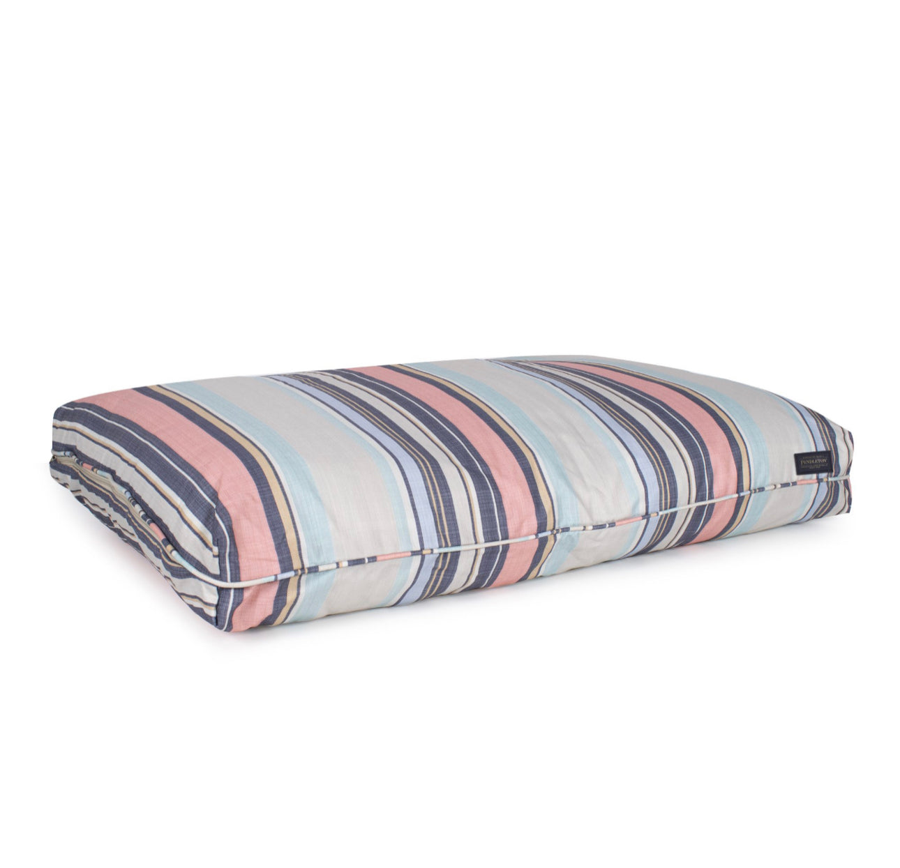 Pendleton Pet Bed- Coral Stripe