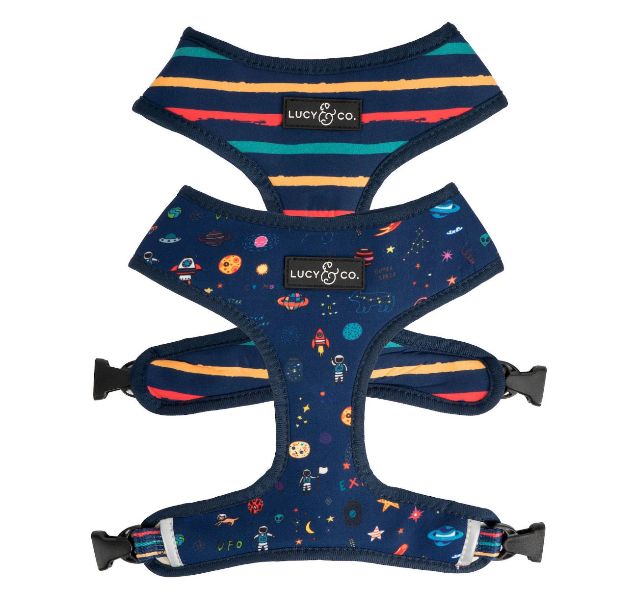 Space Doodle Reversible Harness