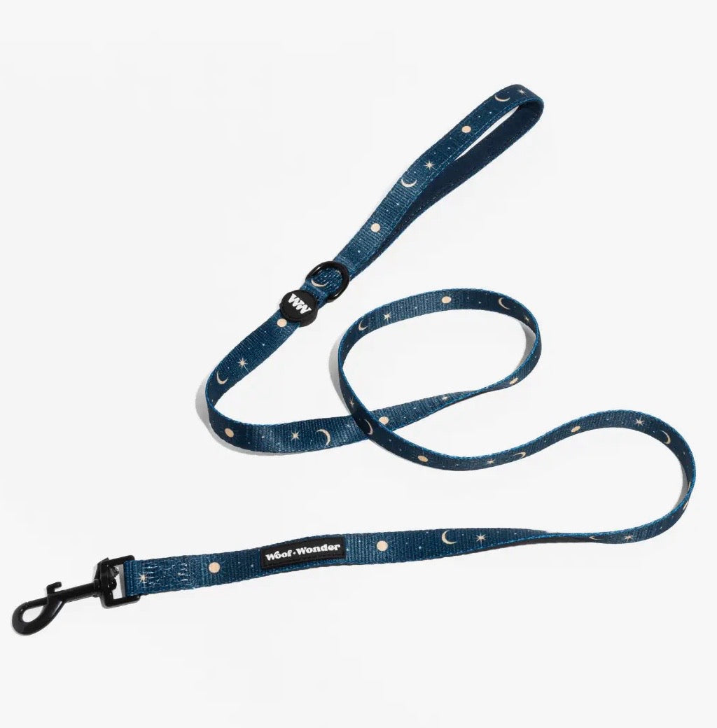 Moon and Stars Dog Leash